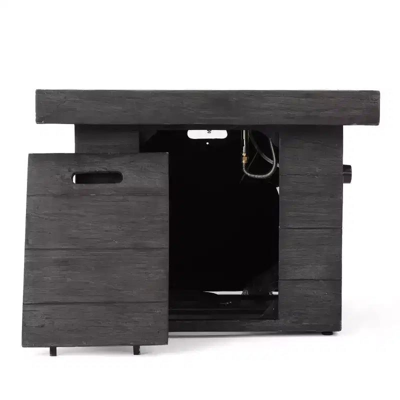 Ensemble de 5 chaises de club et de foyer en bois et osier Breakwater – Gris clair/Noir/Gris – Christopher Knight Home : Structure en acacia, Rotin PE