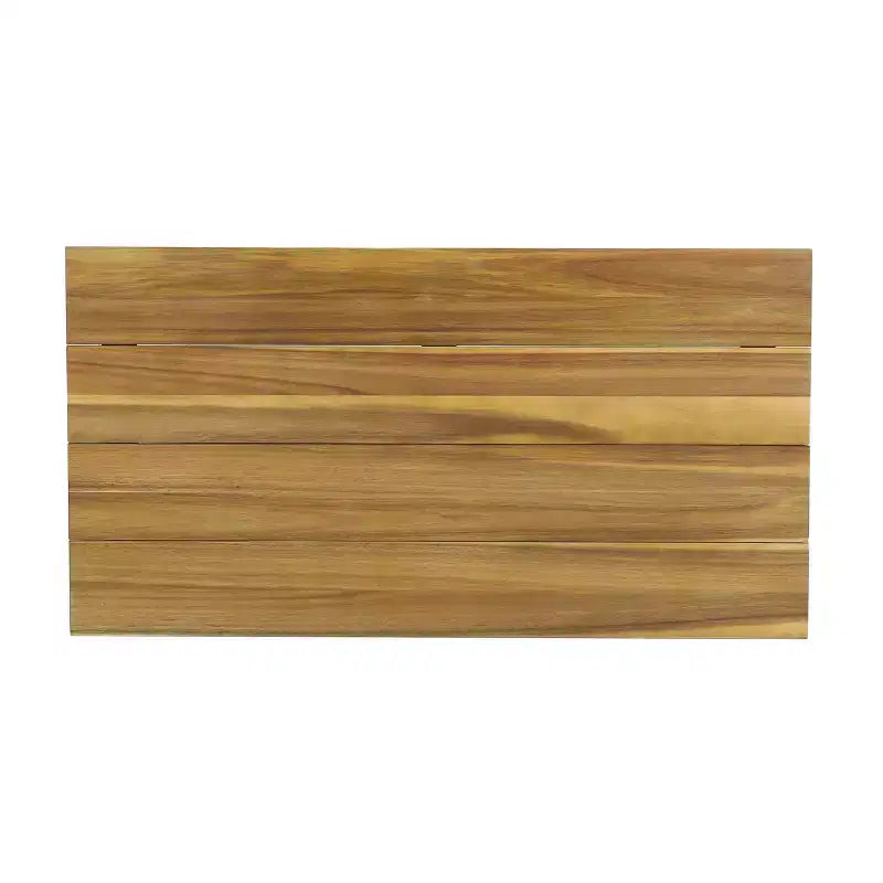 Christopher Knight Home Ensemble causeuse et table basse d'extérieur 2 pièces Burchett en bois d'acacia et rotin avec coussins