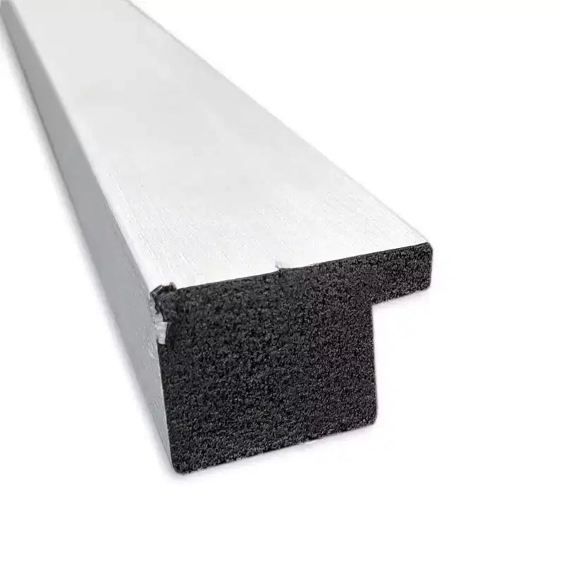 Polystyrene Rectangle Wall Mirror Brushed Nickel 30x24''