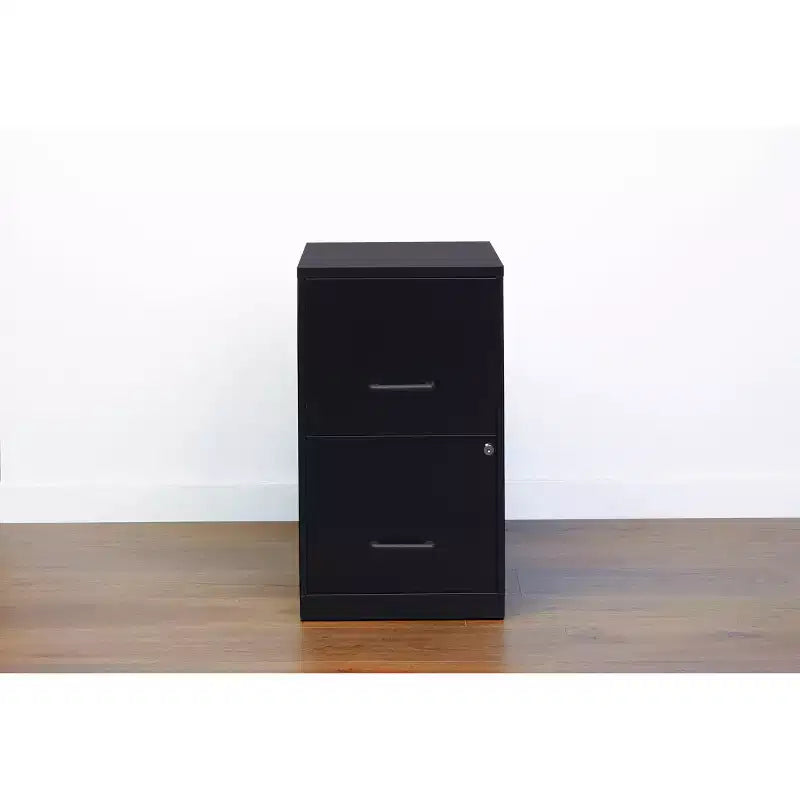 Steel 2-Drawer Vertical File Cabinet Letter Width 18''