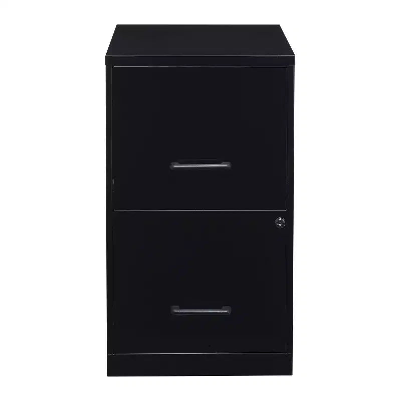 Steel 2-Drawer Vertical File Cabinet Letter Width 18''