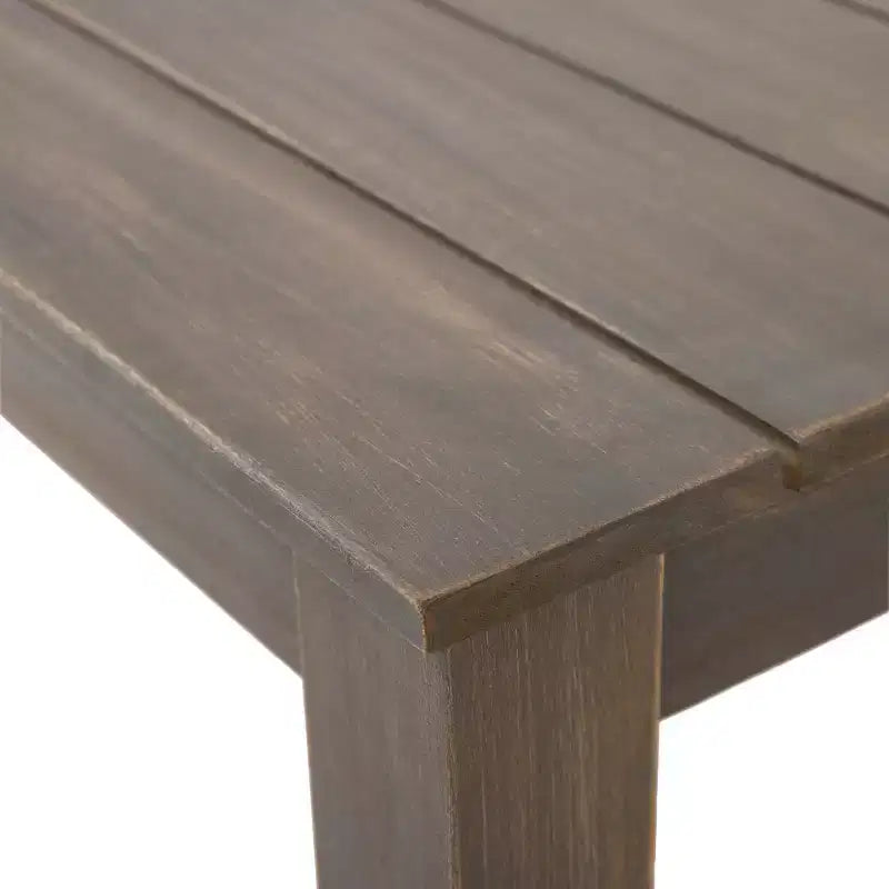 GDFStudio Deborah Ensemble Canapé et Table Basse d'Extérieur en Bois d'Acacia avec Coussins
