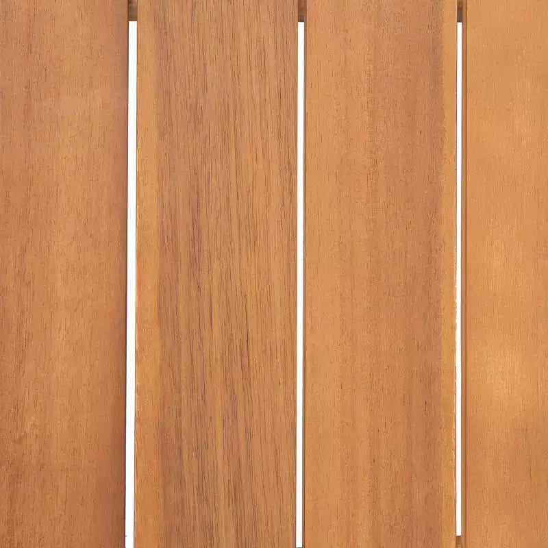 GDFStudio Deborah Ensemble Canapé et Table Basse d'Extérieur en Bois d'Acacia avec Coussins