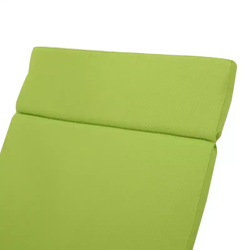 GDFStudio Olivia Ensemble de 3 chaises longues sans accoudoirs marron multicolore avec coussins