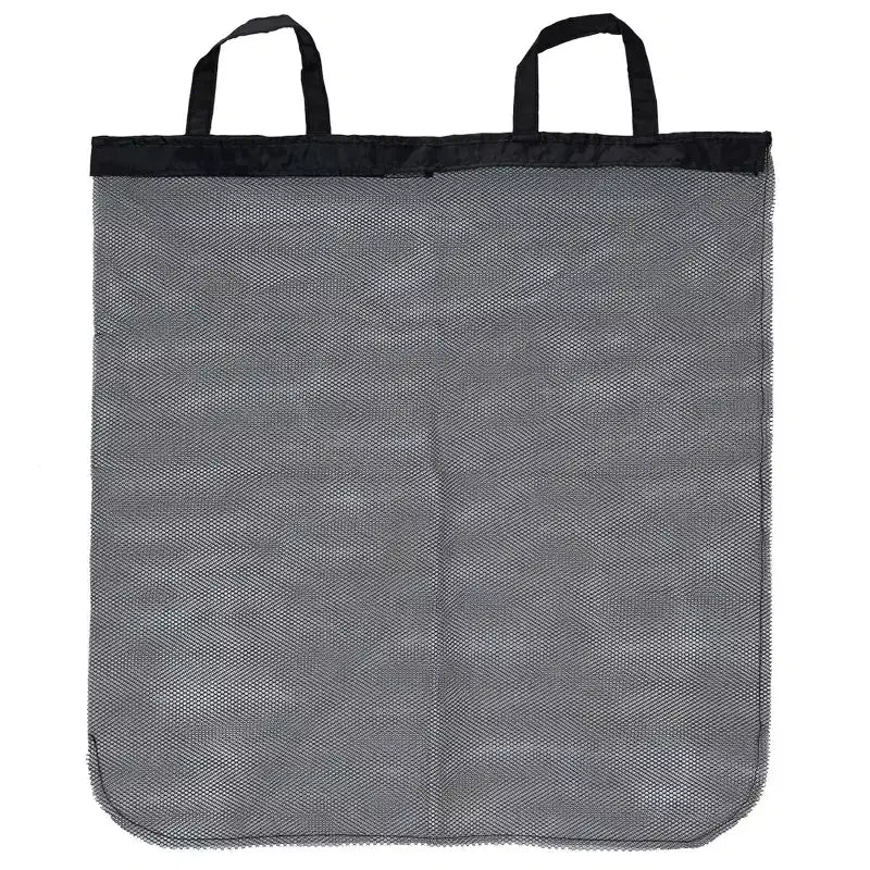Laundry Hamper with Lid, Sturdy Polyester Sides with Attached Magnetic Lid, Gray