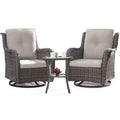 UPTIOT Wicker Outdoor Rocking Chair