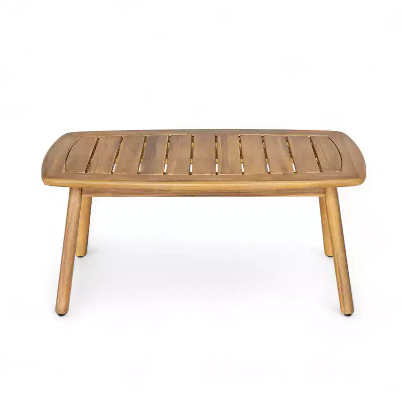 Christopher Knight Home Adrian Ensemble de 2 fauteuils de jardin en bois d'acacia et corde tressée, marron
