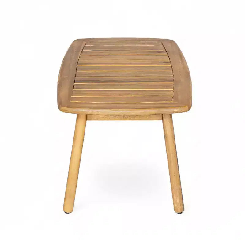 Christopher Knight Home Adrian Ensemble de 2 fauteuils de jardin en bois d'acacia et corde tressée, marron