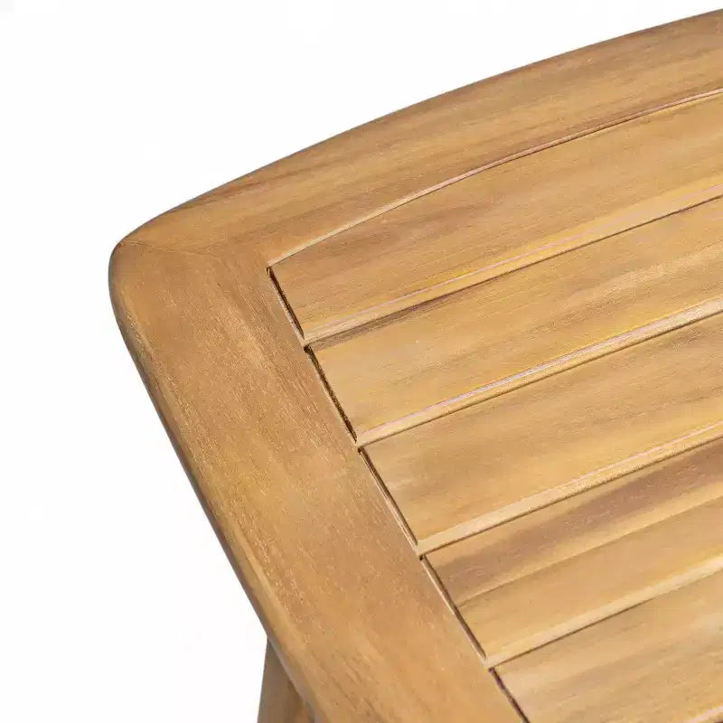 Christopher Knight Home Adrian Ensemble de 2 fauteuils de jardin en bois d'acacia et corde tressée, marron