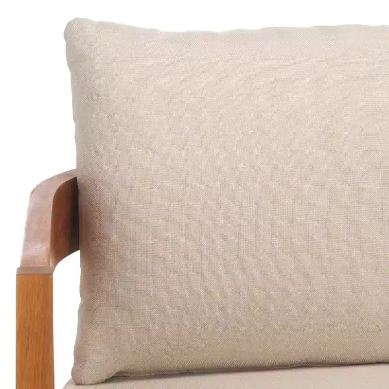 Ensemble de patio Owen Banc et Table – Intérieur/Extérieur – PAT7086 – Naturel/Taupe – Safavieh