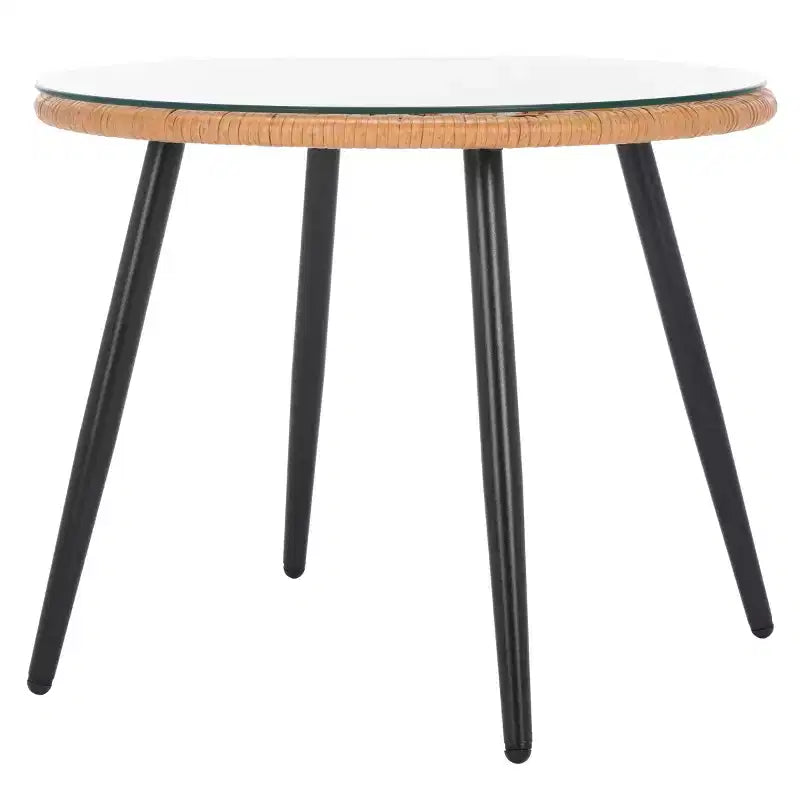 Ensemble de patio 3 pièces Mott - Intérieur/Extérieur - PAT9045 - Naturel/Beige - Safavieh