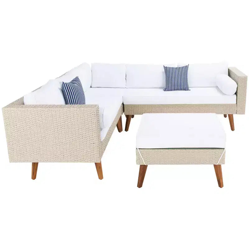 Analon Sectional Seating Set - Indoor/Outdoor - PAT7716 - Safavieh