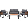 Vesta 4 Piece Living Set - Indoor/Outdoor - PAT7737 - Safavieh