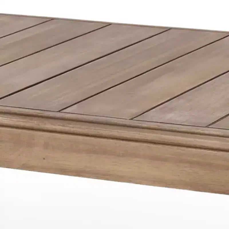 Christopher Knight Home Andrae Salon de jardin 4 places en bois d'acacia avec coussins, marron et beige