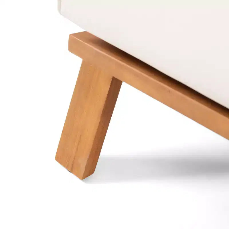 Christopher Knight Home Paloma Ensemble de conversation d'extérieur 4 places en bois d'acacia avec coussins