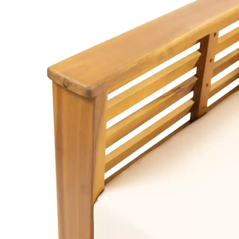 Christopher Knight Home Rabun Salon de discussion extérieur 4 places en bois d'acacia avec coussins