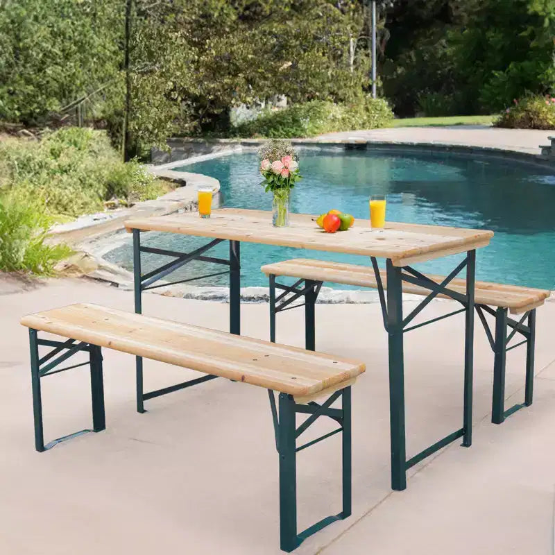 Ensemble repas de jardin rectangulaire Talisia EROMMY