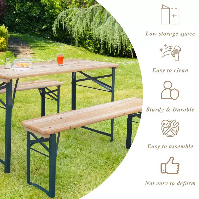 Ensemble repas de jardin rectangulaire Talisia EROMMY
