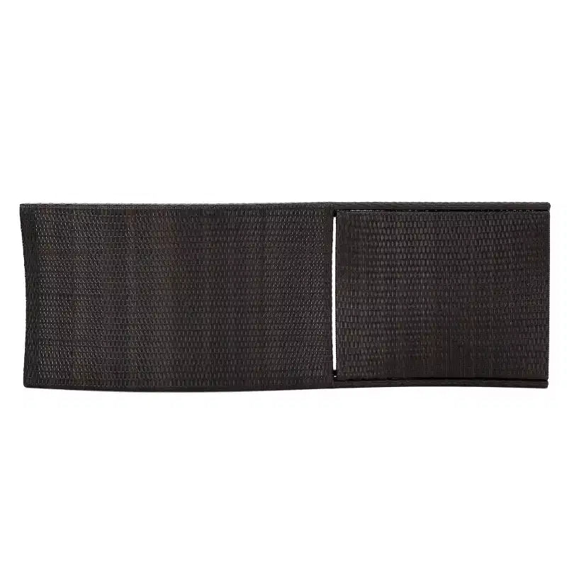 Ensemble de conversation GDFStudio Olivia de 3 pièces en osier, sans accoudoirs, avec chaises longues réglables