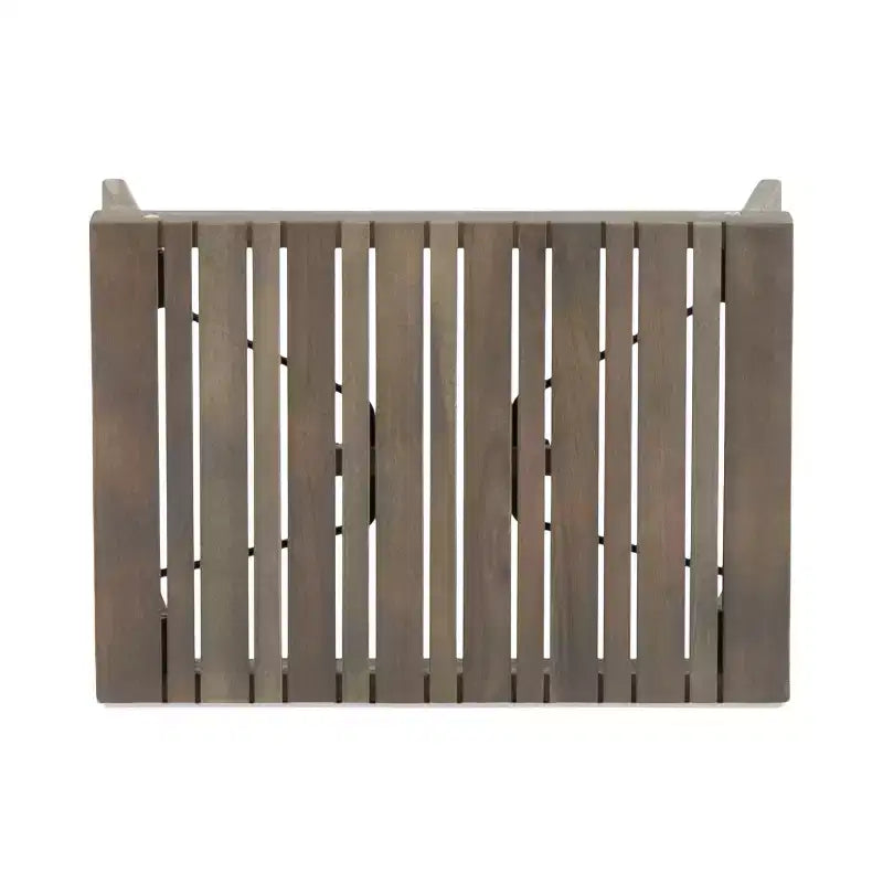 Christopher Knight Home Alisa Salon de jardin 3 pièces en bois d'acacia avec chaises longues sans accoudoirs réglables et coussins