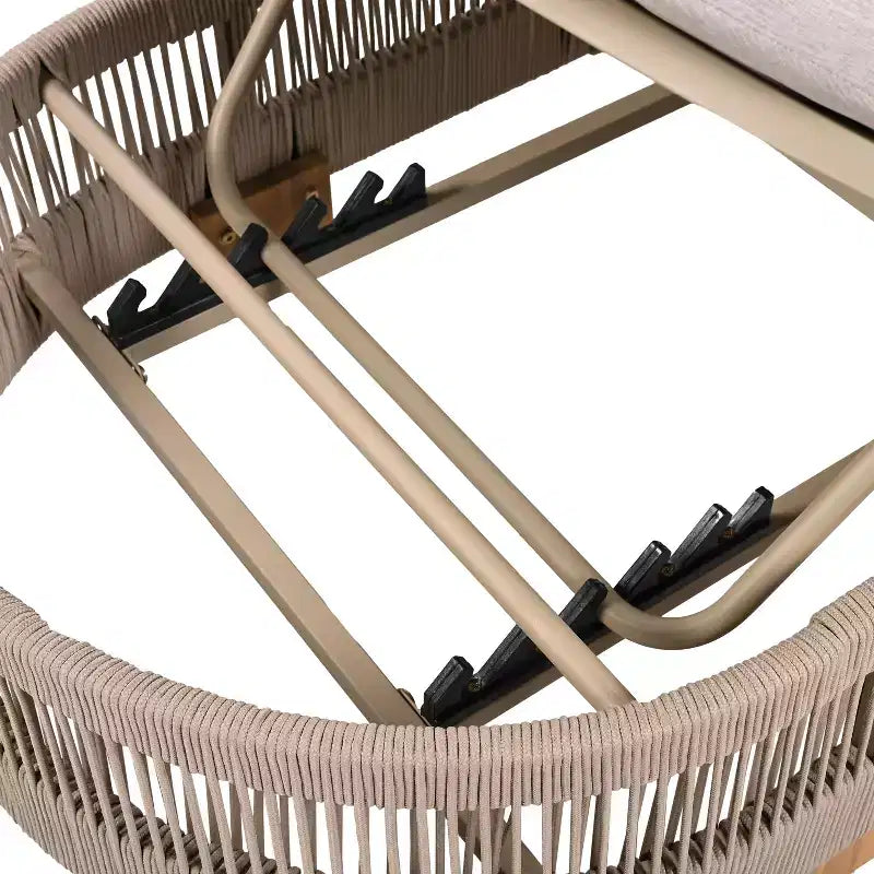 Christopher Knight Home Lariya Ensemble de conversation 5 pièces pour extérieur avec méridienne en bois d'acacia, coussins et table d'appoint