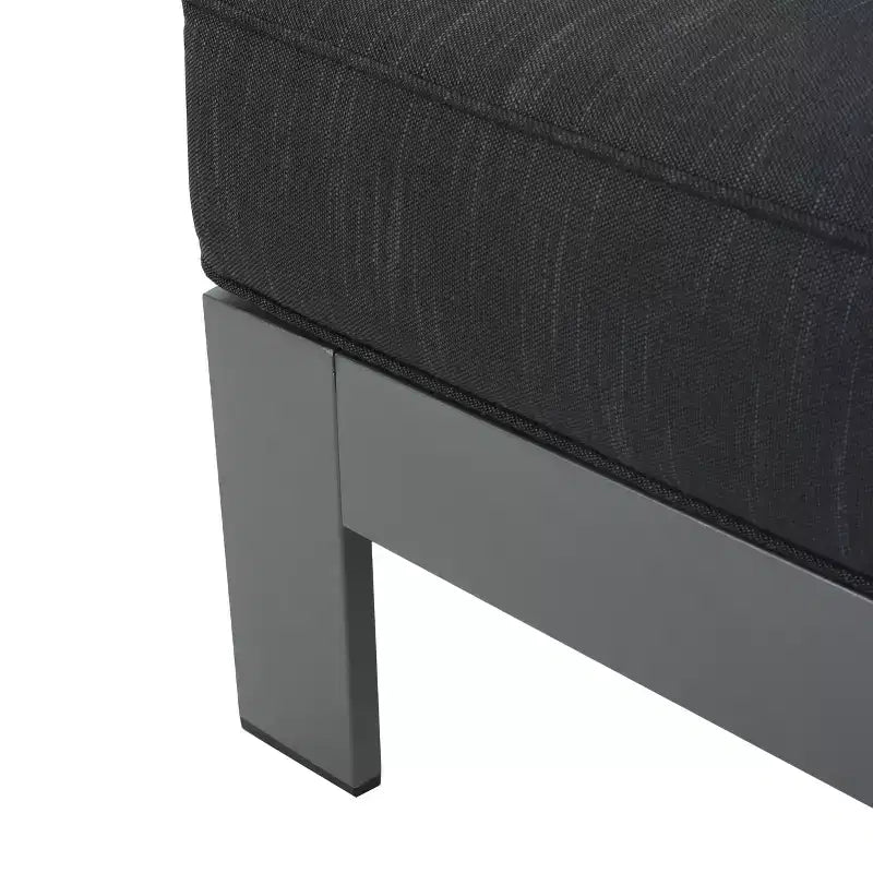 Christopher Knight Home Cape Coral Salon de jardin d'angle 6 places en aluminium avec fauteuil club
