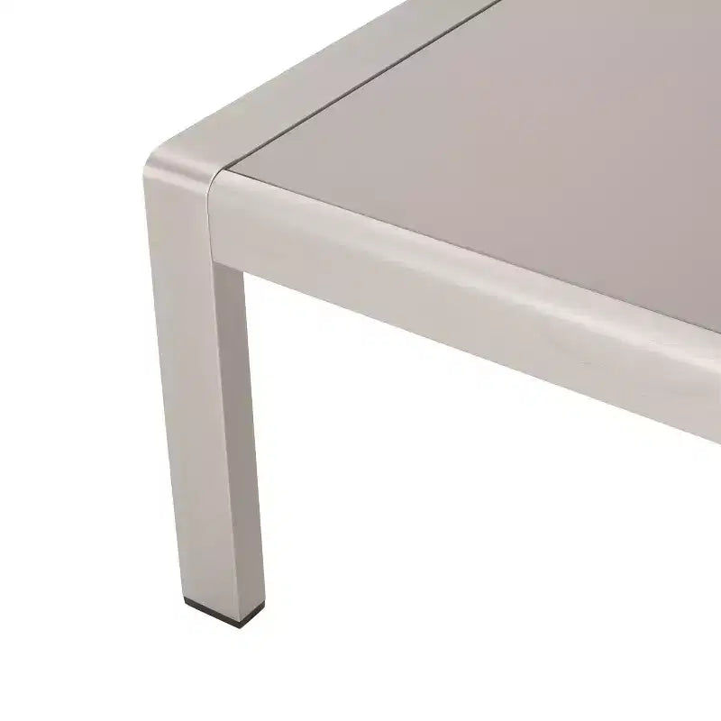 Christopher Knight Home Cape Coral Salon de jardin d'angle 6 places en aluminium avec fauteuil club