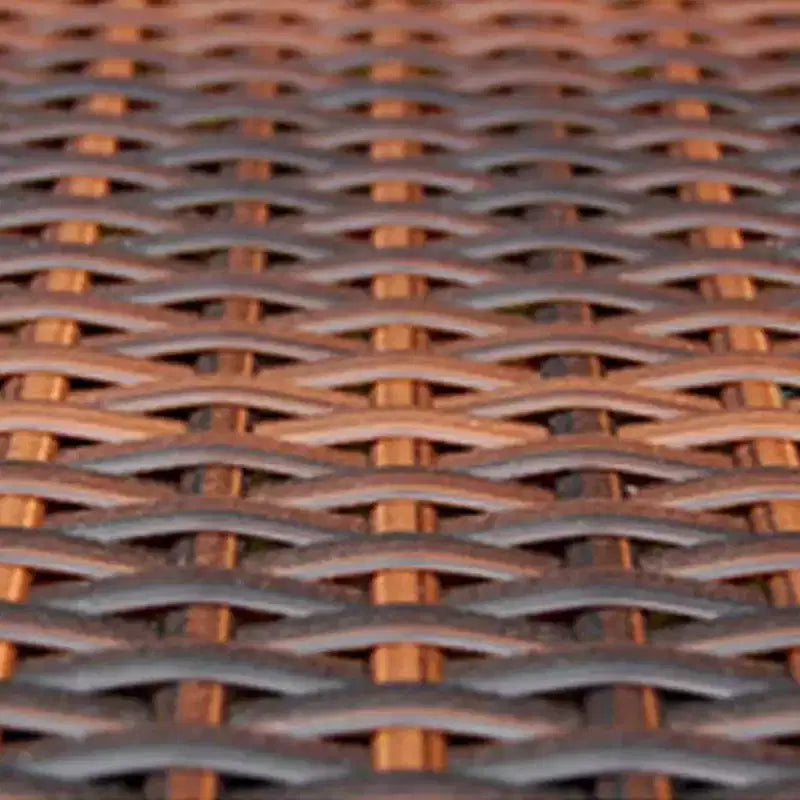 vidaXL Salon de jardin – 8 pièces, en résine tressée, marron, résistant aux intempéries avec coussins – Idéal pour le jardin ou le patio