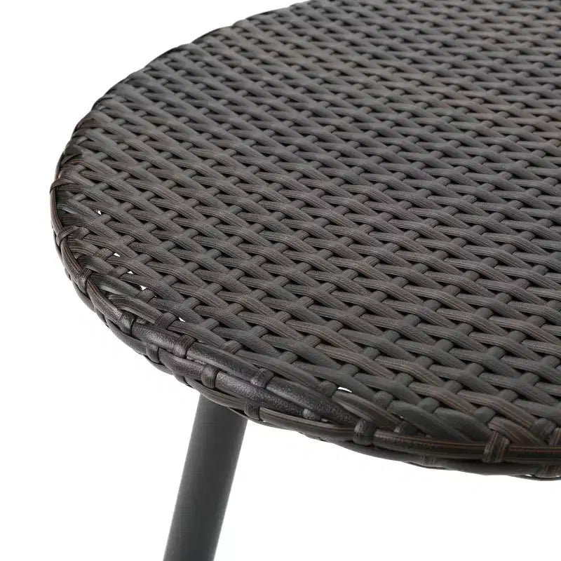Christopher Knight Home Iona - Ensemble de 3 pièces pour salon de jardin en osier avec coussins