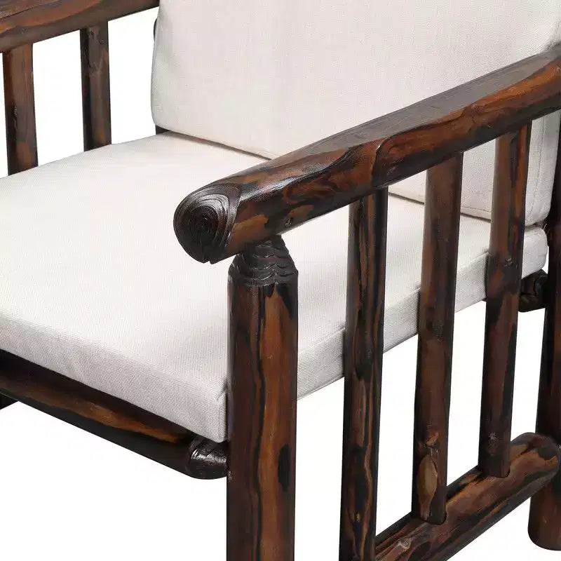 Ensemble de conversation Karl Home Patio 4 pièces en bois