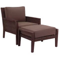 Courtyard Casual Buena Vista II 2 pc Club and Ottoman Includes: One Club Chair and One Ottoman
