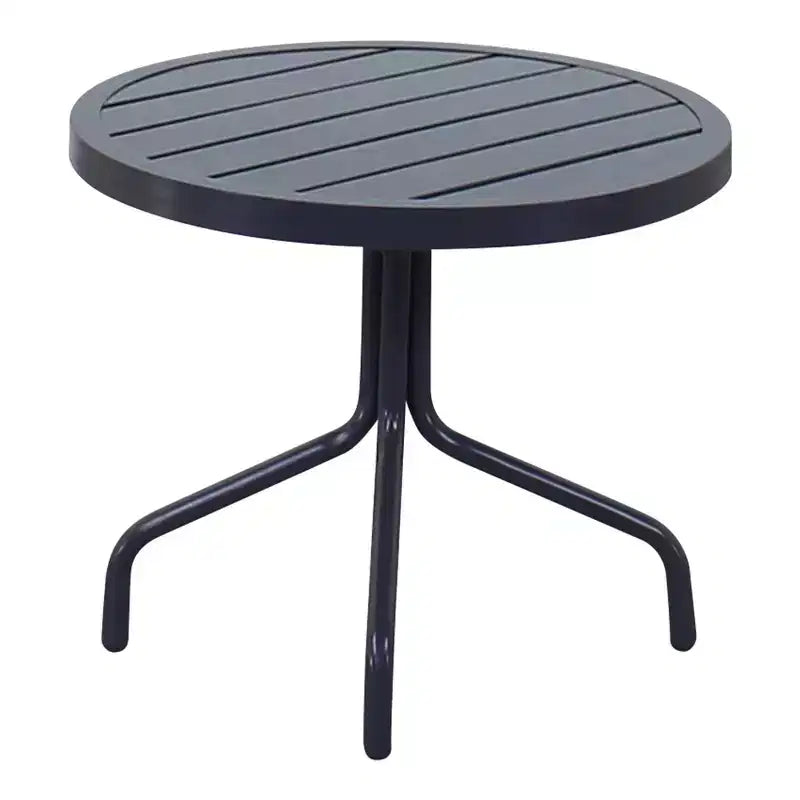 Ensemble de chaises longues de jardin 5 pièces Courtyard Casual Santa Fe avec ottomans Comprend deux chaises longues inclinables et deux ottomans et une table d'appoint