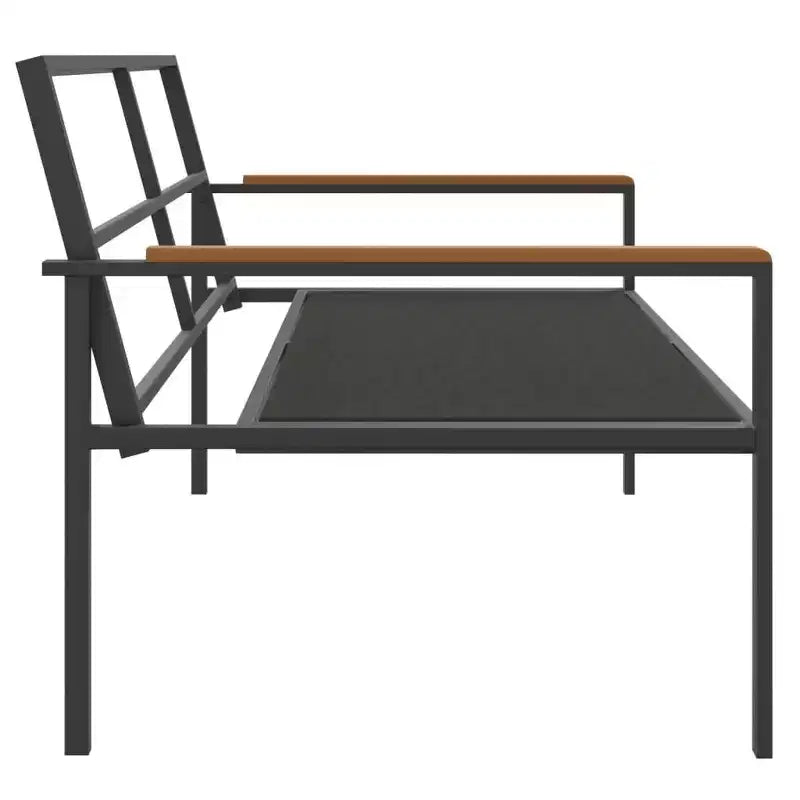 vidaXL Salon de jardin anthracite, gris clair
