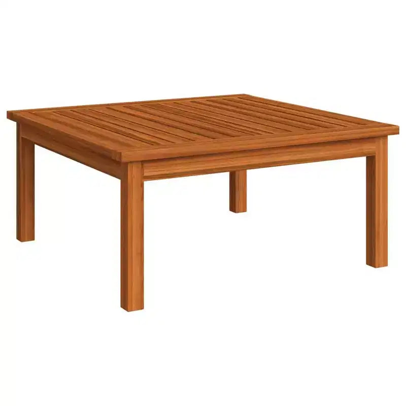 vidaXL Salon de jardin crème, bois naturel Bois d'acacia massif Standard