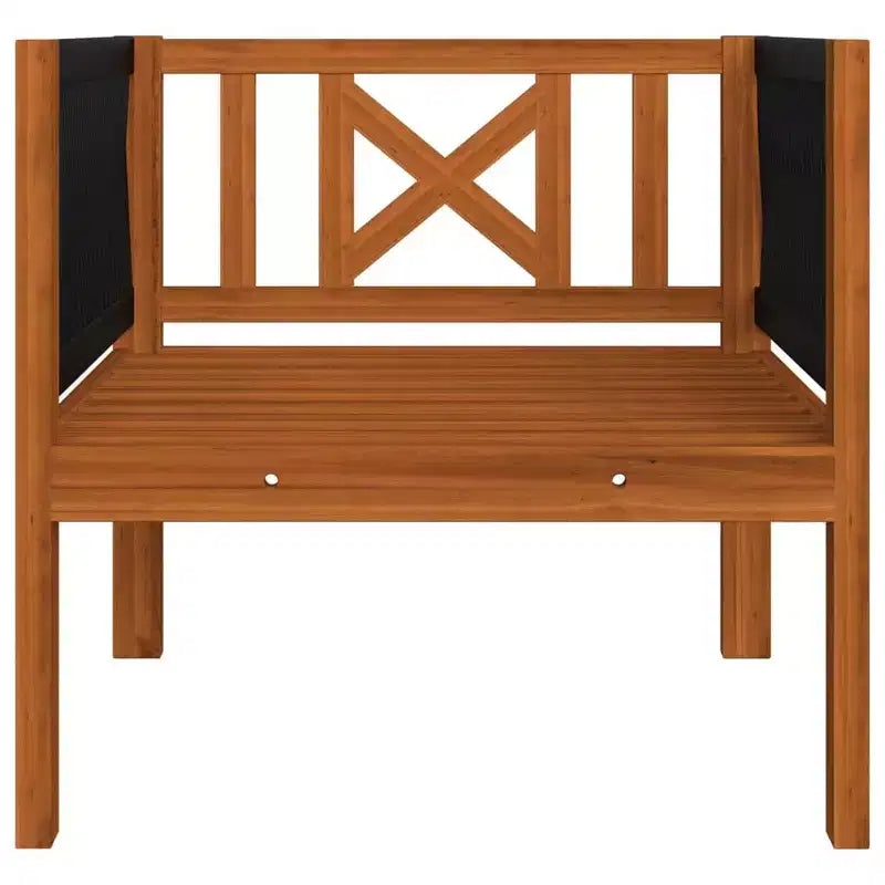 vidaXL Ensemble de jardin modulable en bois d'acacia massif crème Moyen