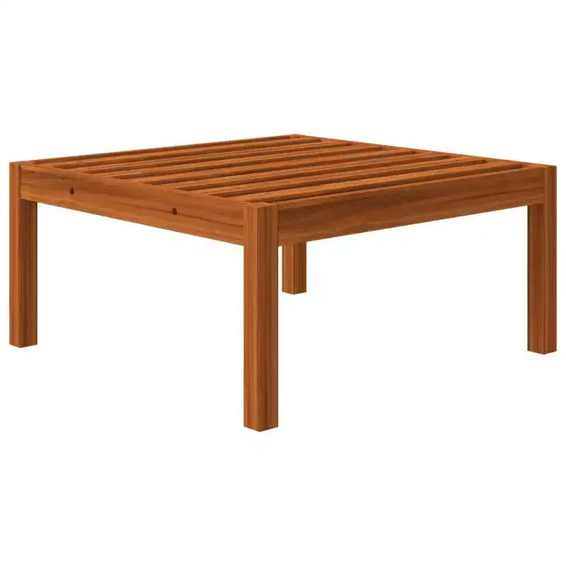 vidaXL Ensemble de jardin modulable en bois d'acacia massif crème Moyen