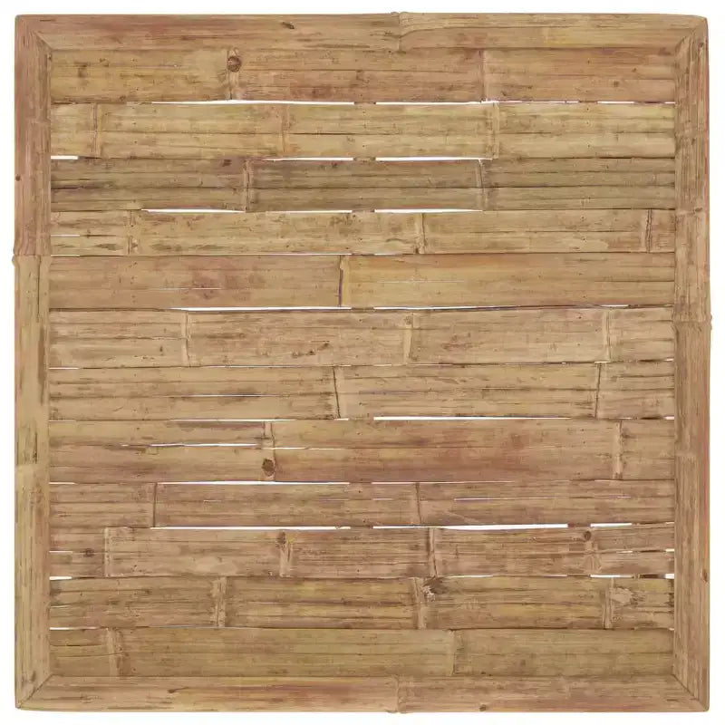 vidaXL Salon de jardin en bambou avec coussins gris foncé - Collection de 8 meubles d'extérieur - Conception modulaire pour des arrangements variables