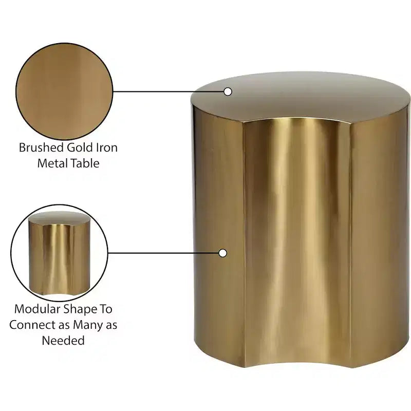 Iron Modular End Table 15''