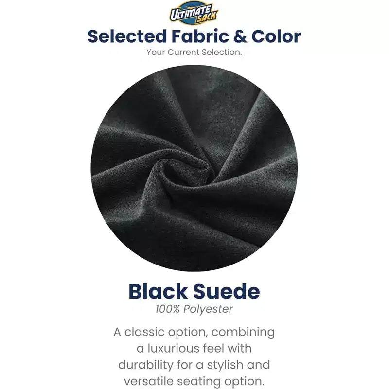Foam Suede Bean Bag Lounger Chair Indoor