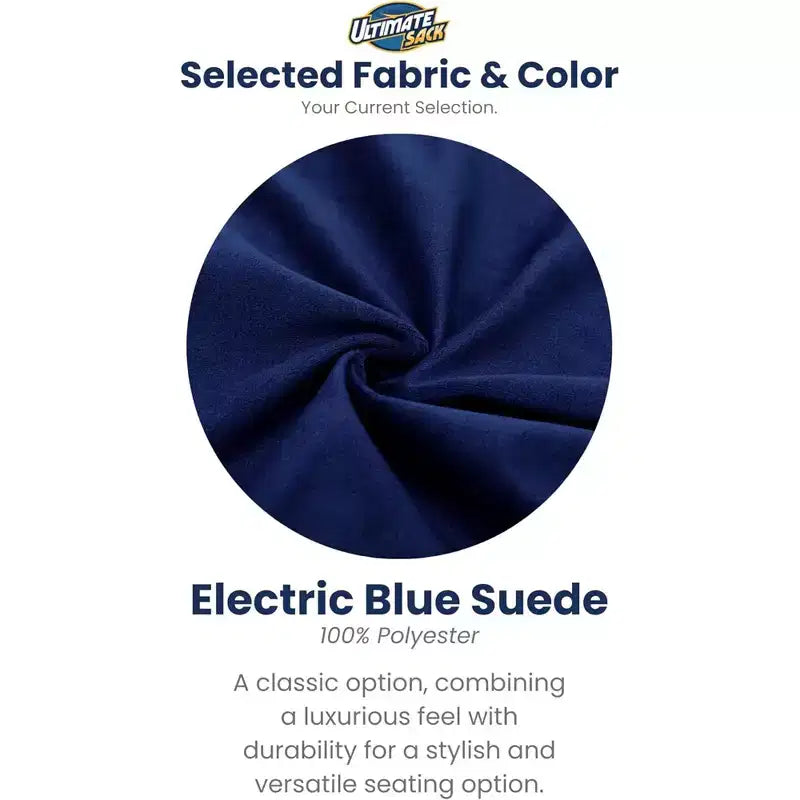 Foam Suede Bean Bag Lounger Chair Indoor