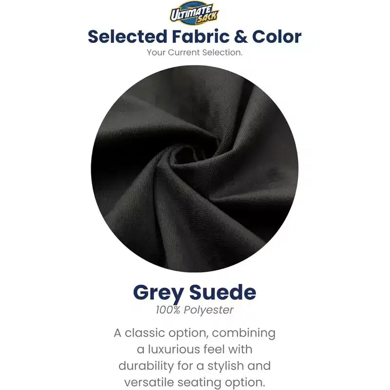 Foam Suede Bean Bag Lounger Chair Indoor