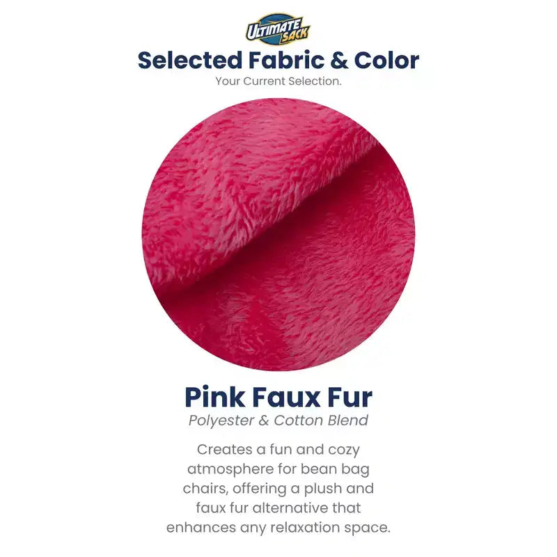 Foam Suede Bean Bag Lounger Chair Indoor