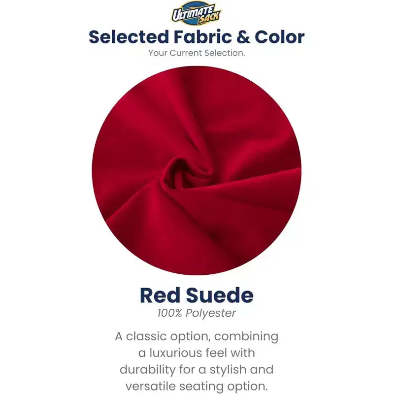 Foam Suede Bean Bag Lounger Chair Indoor