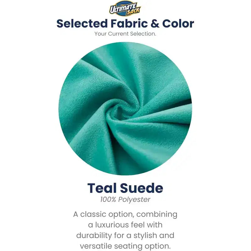 Foam Suede Bean Bag Lounger Chair Indoor