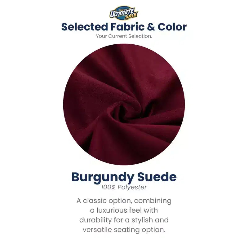 Foam Suede Bean Bag Lounger Chair Indoor