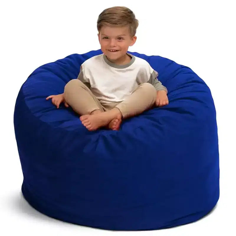 Foam Suede Bean Bag Lounger Chair Indoor