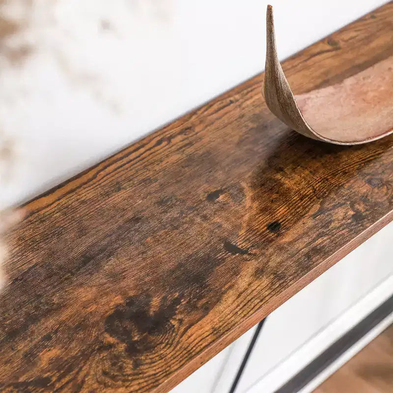 Particleboard Steel Frame Narrow Console Table 47.2''