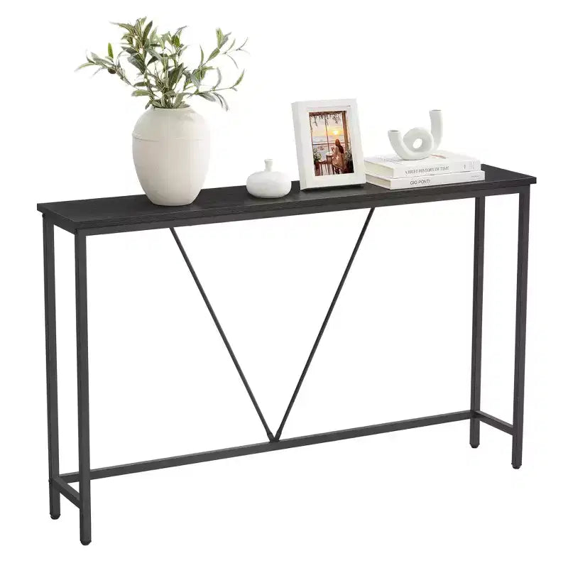 Particleboard Steel Frame Narrow Console Table 47.2''