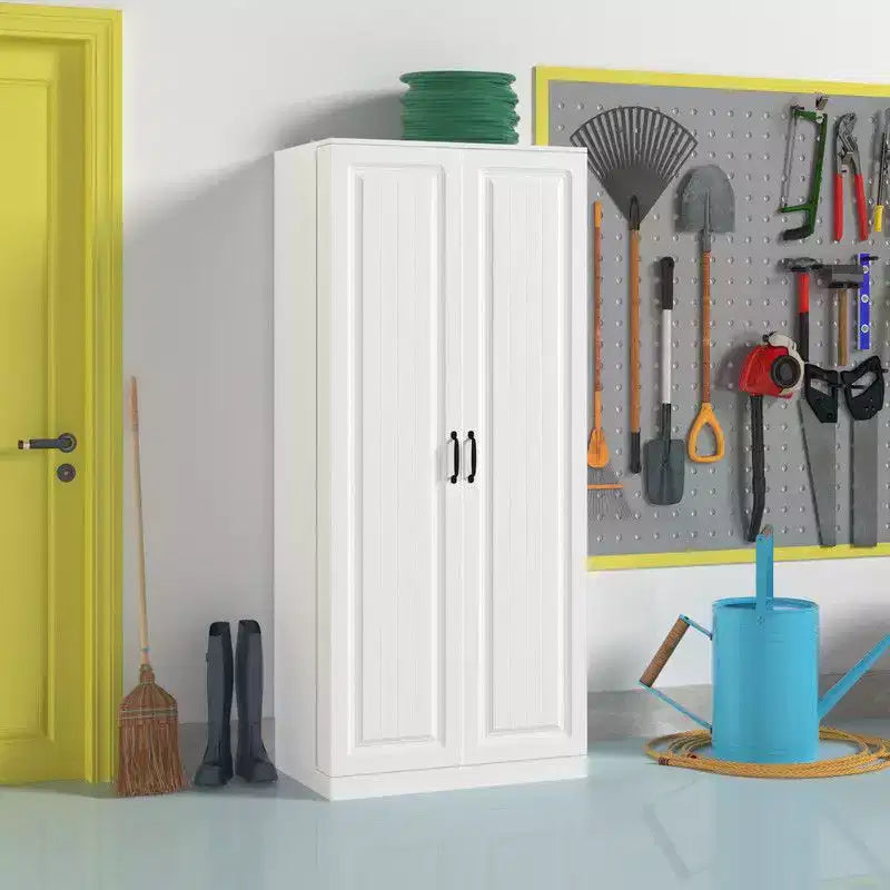 Steel Garage Storage Cabinet with Rotating Shelves