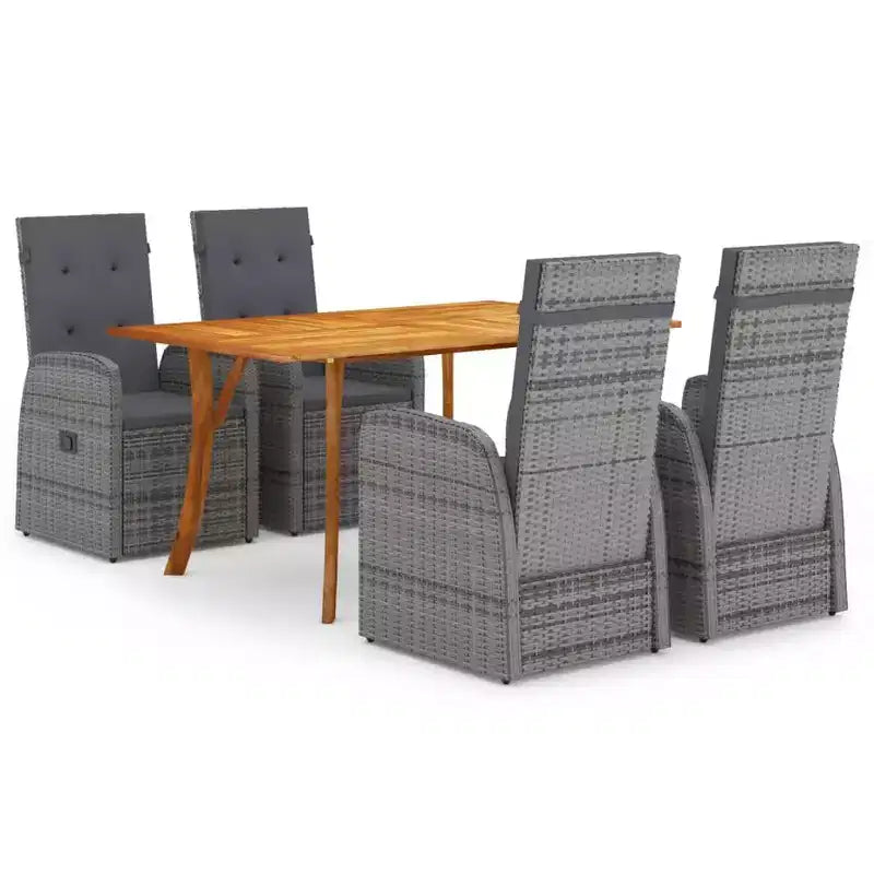 vidaXL Salon de jardin modulaire 12 pièces avec coussins Bois de pin massif
